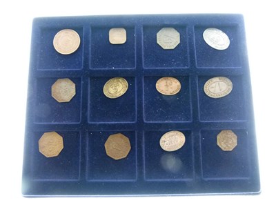 Lot 190 - Quantity of Georgian and later trade and bank tokens