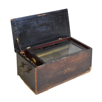 Lot 176 - Ducommun Girod - Late 19th Century 30-air cylinder musical box