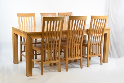 Lot 524 - Dining table and chairs