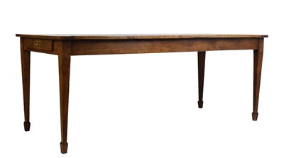 Lot 453 - 19th Century oak dining table