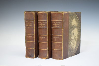 Lot 144 - Collinson (Rev. John) - History and Antiquities of the County of Somerset, 1st Edn, Bath, 1791