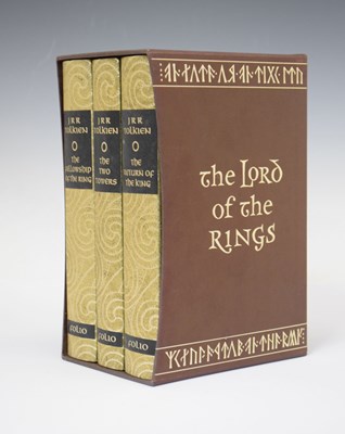Lot 164 - Tolkien, J. R. R. - The Lord of the Rings, 3 Vol set