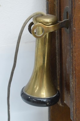 Lot 197 - Vintage reproduction 'Centenary of the telephone 1876-1976' wall mounted telephone
