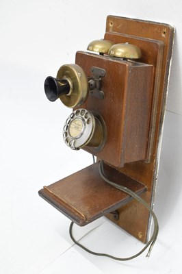 Lot 197 - Vintage reproduction 'Centenary of the telephone 1876-1976' wall mounted telephone