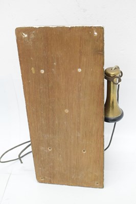 Lot 197 - Vintage reproduction 'Centenary of the telephone 1876-1976' wall mounted telephone