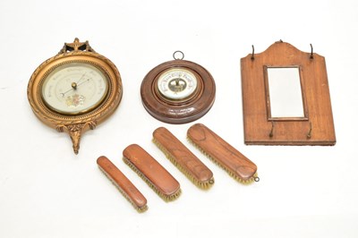 Lot 485 - Shortland Smiths Coronation 1953 commorative barometer