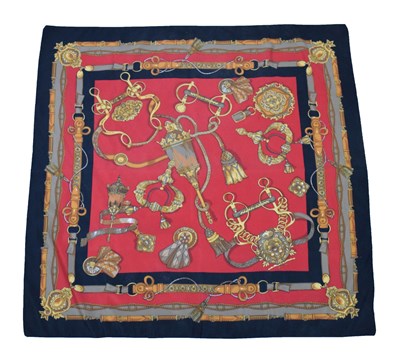 Lot 240 - Hermes style silk scarf