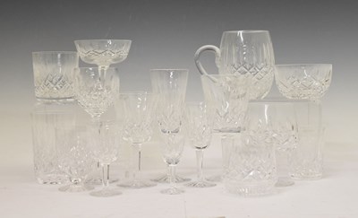 Lot 391 - Large collection of Waterford crystal mainly Lismore pattern