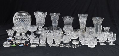 Lot 547 - Mixed quantity of cut glass