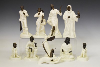 Lot 368 - Collection of Minton figures