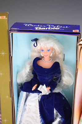 Lot 292 - Four boxed Mattel Barbie dolls