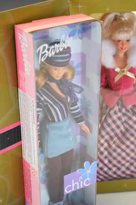 Lot 292 - Four boxed Mattel Barbie dolls