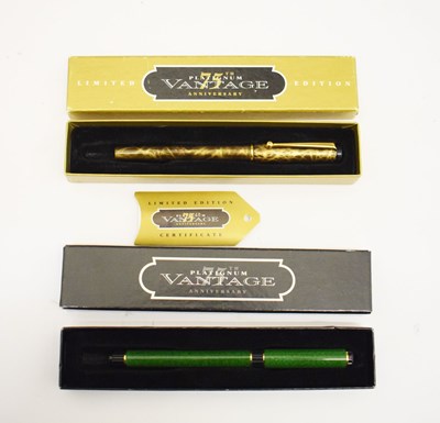 Lot 239 - Two Vantage fountain pens