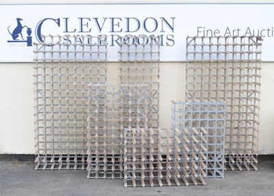 Lot 520 - Quantity of wine racks