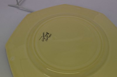 Lot 457 - Pair of Clarice Cliff plates