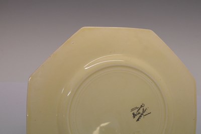 Lot 457 - Pair of Clarice Cliff plates