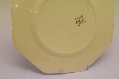 Lot 457 - Pair of Clarice Cliff plates