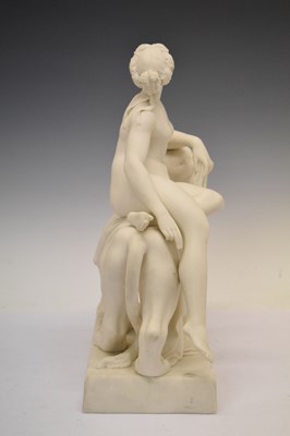 Lot 447 - Parian figure 'Ariadne and the Panther'