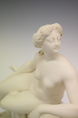 Lot 447 - Parian figure 'Ariadne and the Panther'