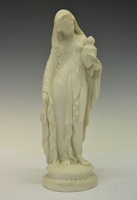 Lot 369 - Parian figure of a classical maiden