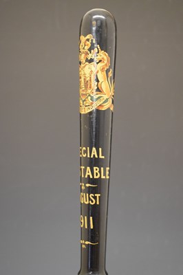 Lot 235 - Early 20th Century policeman's truncheon