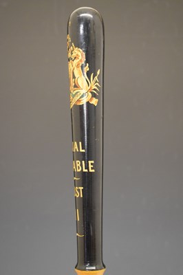 Lot 235 - Early 20th Century policeman's truncheon