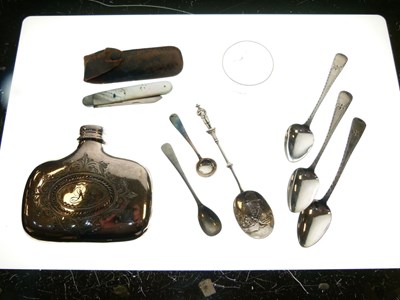 Lot 136 - Assorted silver and electro plate