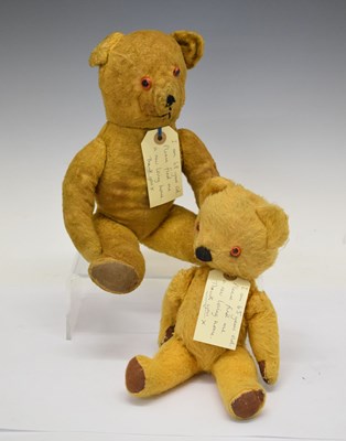 Lot 300 - Two mid-20th Century teddy bears