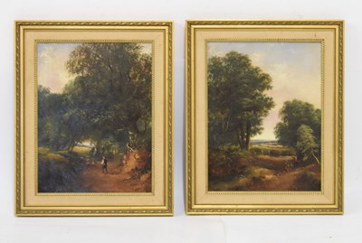 Lot 391 - Pair of 19th Century English School oils