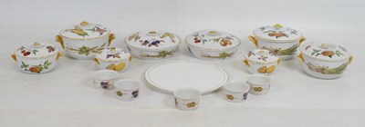 Lot 342 - Quantity of Royal Worcester Evesham oven-to-tableware