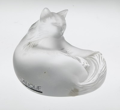 Lot 312 - Lalique 'Happy Cat'