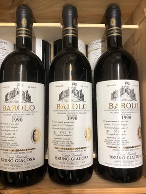 Lot 641 - Falletto di Bruno Giacosa Barolo Villero di Castiglione, 1990, Barolo, Piedmont