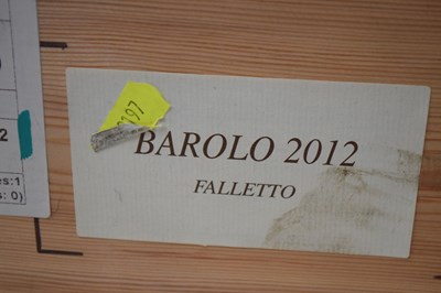 Lot 657 - Falletto di Bruno Giacosa Barolo Falletto, 2012, Barolo, Piedmont