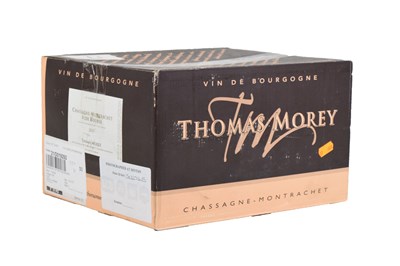 Lot 683 - Thomas Morey Chassagne Montrachet 1er Cru Vide Bourse, 2015, Beaune, Burgundy
