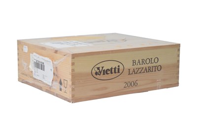 Lot 596 - Vietti Barolo Lazzarito, 2006, Barolo, Piedmont