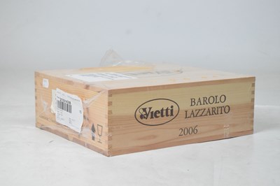 Lot 596 - Vietti Barolo Lazzarito, 2006, Barolo, Piedmont