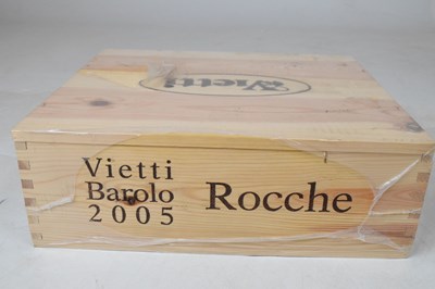 Lot 598 - Vietti Barolo Rocche 2005, Barolo, Piedmont