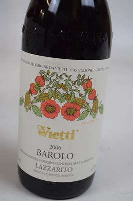 Lot 601 - Vietti Barolo Lazzarito, 2006, Barolo, Piedmont