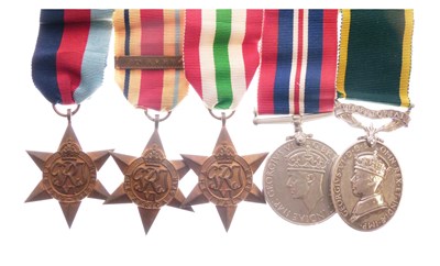 Lot 344 - British Second World War medal group