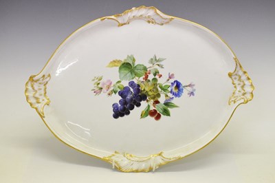 Lot 410 - Early 20th Century Meissen porcelain tray