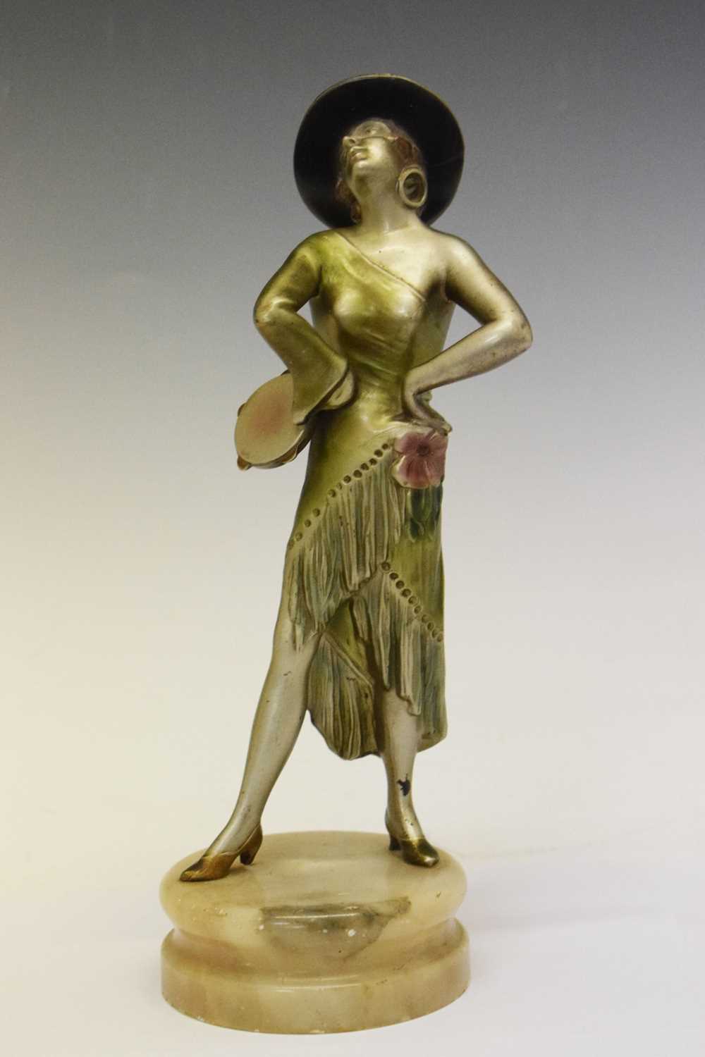 Lot 236 - Art Deco spelter figure