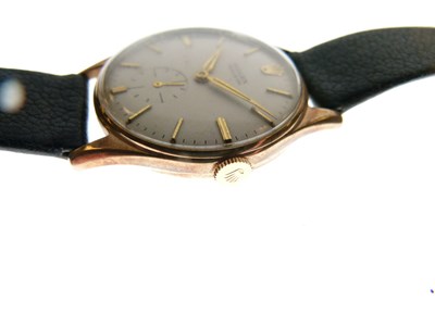 Lot 251 - Rolex - Gentleman's Precision 9ct gold cased wristwatch