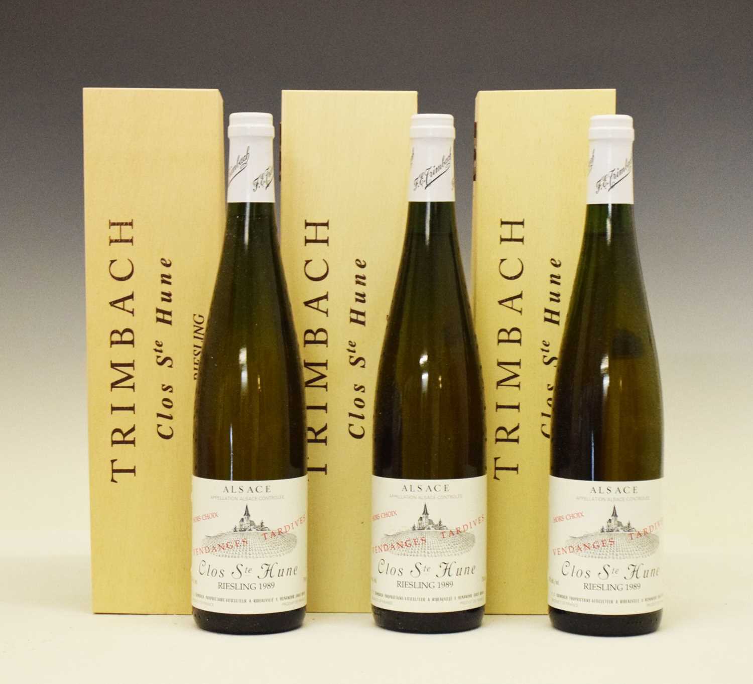 Lot 717 - F.E.Trimbach Clos Sainte Hune Riesling, 1989, Alsace