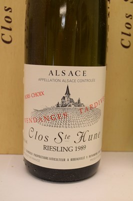 Lot 717 - F.E.Trimbach Clos Sainte Hune Riesling, 1989, Alsace