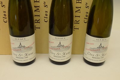 Lot 717 - F.E.Trimbach Clos Sainte Hune Riesling, 1989, Alsace