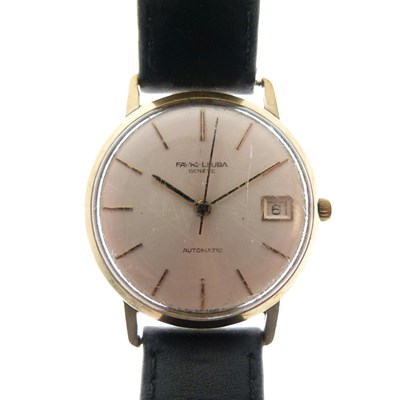Lot 57 - Favre Leuba - Gentleman's 9ct gold cased automatic wristwatch