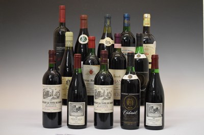 Lot 348 - Quantity of French red wine