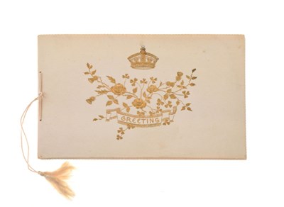 Lot 188 - Victorian Greetings Card