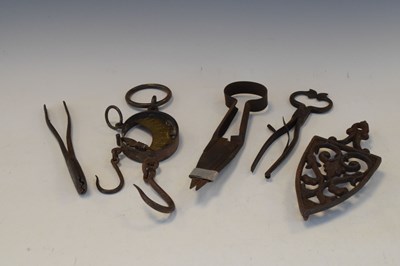 Lot 196 - Collection iron implements