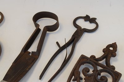 Lot 196 - Collection iron implements